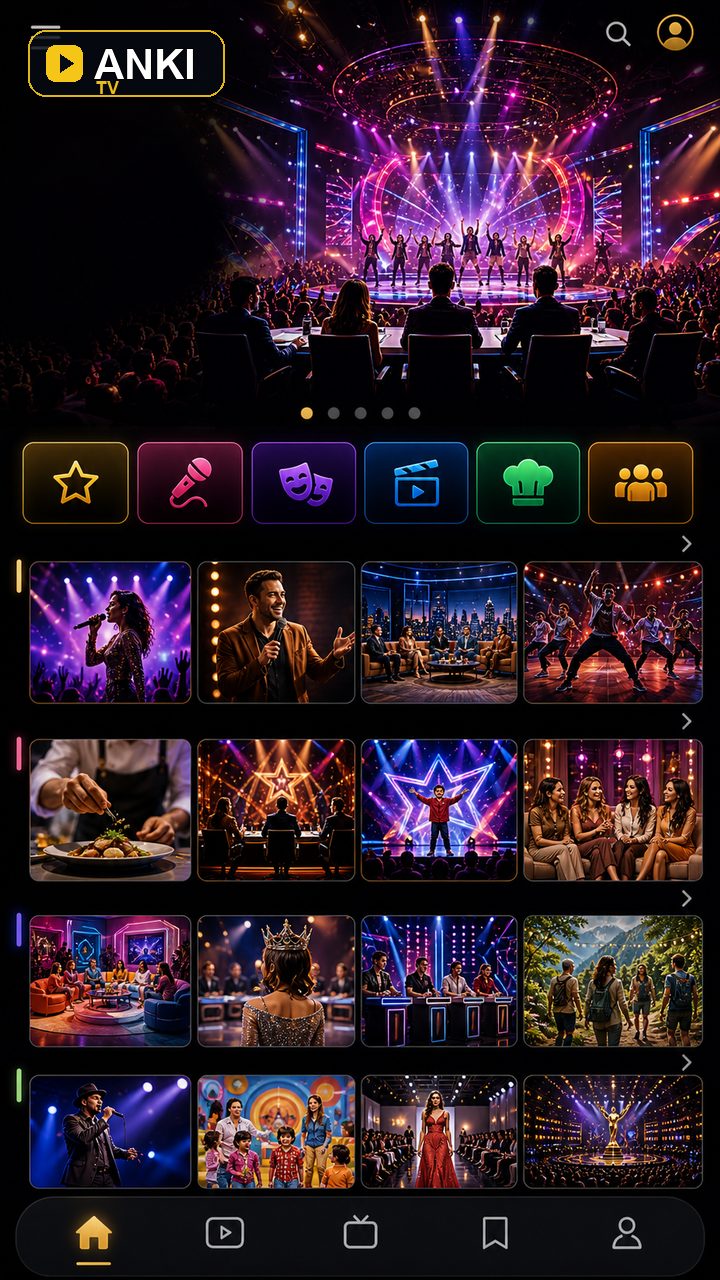 Variety TV screen